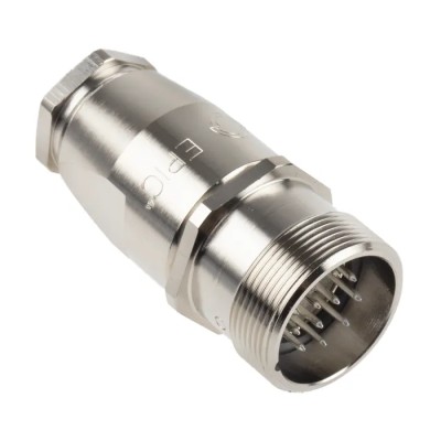 Lapp Circular Connector 12 Contacts, Male Socket, Cable Mount, IP65, EPIC Series 380V 7.5A 00009095