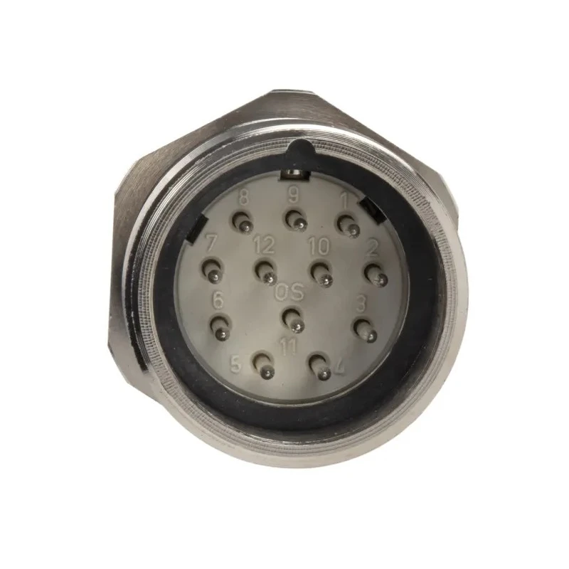 Lapp Circular Connector 12 Contacts, Male Socket, Cable Mount, IP65, EPIC Series 380V 7.5A 00009095
