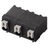 Weidmüller LSF Series PCB Terminal Block, 4 Contacts, 7.5 mm Pitch, 1 Row, Push-In, Black, 800V 17.5A 1473960000