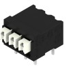 Weidmüller LSF Series PCB Terminal Block, 3 Contacts, 3.81 mm Pitch, 1 Row, Push-in, 1824630000