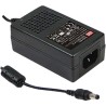 Mean Well AC/DC Adapter 18W, 12V DC, 1.5A Output, 264V AC Input, IEC320-C14 Desktop Power Supply GST18A12-P1J