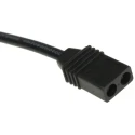 ebm-papst Fan Lead Power Cable for AC Compacts Pin 2.8/3.0 x 0.5 mm 610 mm Length LZ120