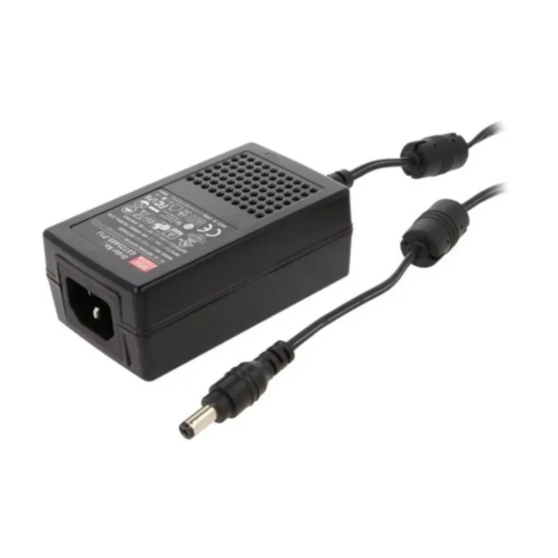 MEAN WELL AC/DC Adapter GST25A07-P1J, 80–264V AC Input, 7.5V DC Output, 2.93A, IEC 320-C14 Connector