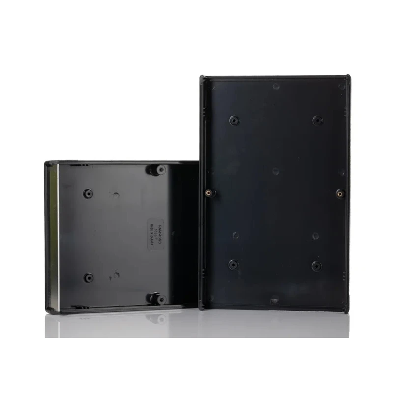 Hammond Flame Retardant ABS Instrument Case IP54, Black, 249.7x159.3x40.9mm 1598FBK