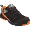 Delta Plus Brooklyn Men's Safety Trainer Orange/Black Composite Toe BROOKS3NO43, UK 9, EU 43
