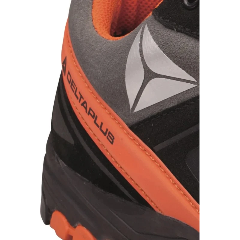 Delta Plus Brooklyn Men's Safety Trainer Orange/Black Composite Toe BROOKS3NO43, UK 9, EU 43