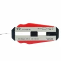 CK Single Core Insulated Wire Stripper, Stainless Steel, 0.6 mm Stripping Range, Insulated Handle, 98 mm Overall T3756 60