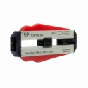 CK Single Core Insulated Wire Stripper, Stainless Steel, 0.6 mm Stripping Range, Insulated Handle, 98 mm Overall T3756 60