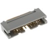 3M 20-Way IDC Connector Male for Cable, 2 Row, Shrouded, 2.54mm Pitch, Right Angle, 125V, 1A, 4620-6001
