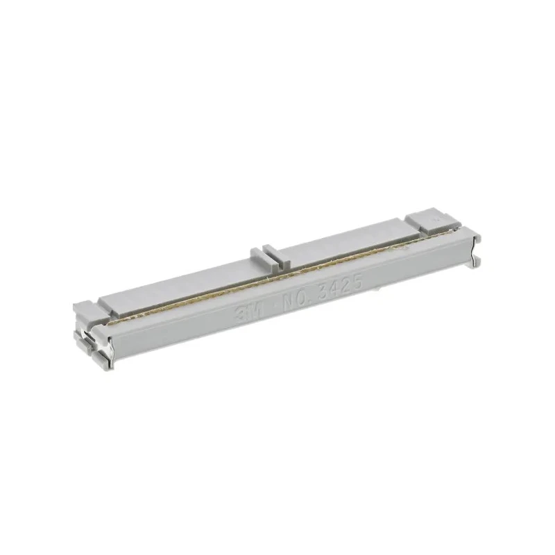 3M 50-Way IDC Connector, Female, 2 Row, Cable Mount, Right Angle, 1A, Pitch 12.7mm, Gold Plated Contacts 3425-6600