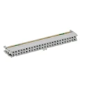 3M 50-Way IDC Connector, Female, 2 Row, Cable Mount, Right Angle, 1A, Pitch 12.7mm, Gold Plated Contacts 3425-6600