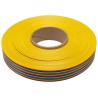 3M Flat Cable Stranded 24 Conductors, 1.27 mm Pitch, PVC Jacket, 30.48 m Length, Multicolour 3302-24