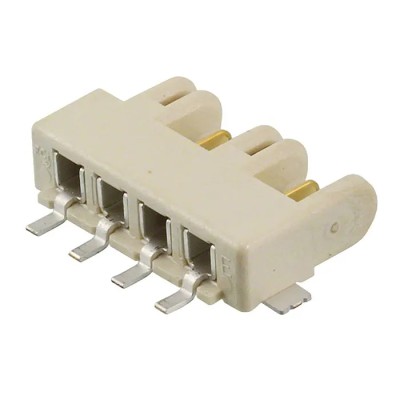 Amphenol Communications Solutions RotaConnect Series Right Angle Surface PCB Header, 4 Contacts, 3 mm Pitch 10120045-401LF
