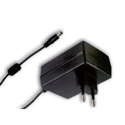 MEAN WELL AC/DC Adapter Type C, 9V DC, 2A Output, 100–264V AC Input, Euro Plug, GST18E09-P1J