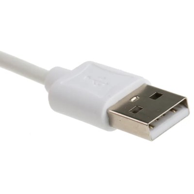 Roline USB 2.0 Cable, USB Type A Male to Lightning Male, 1m, White, 11.02.8321-20