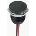 APEM Blue LED Panel Mount Indicator Q16F5BXXB12E-3AJ, 16 mm, Lead Wire Termination, IP67, 13.2V DC