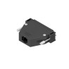 CONEC Plastic Straight D-Sub Backshell, 50 Contacts, Strain Relief, Black, IP20, Nickel-Plated, 165X10179XE