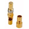 CONEC Female Solder D-Sub Connector Coaxial Contact, 3.2 mm, Gold over Nickel, 132J20029X, 12 AWG
