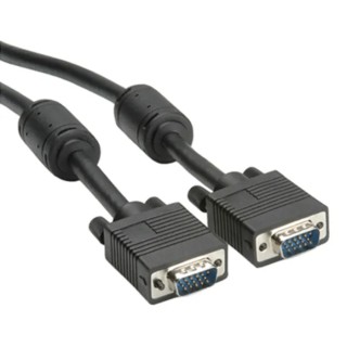 Roline Male VGA to Male VGA Cable 3 m Black 300V Polyvinyl Chloride Jacket 11.04.5653-20