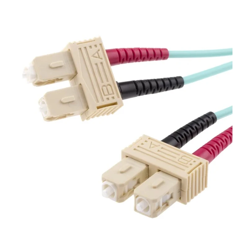 RS PRO OM3 Simplex/Duplex Fibre Optic Cable, Low Smoke Zero Halogen, 900 μm Core, Purple/Aqua, 10 m 121-3917