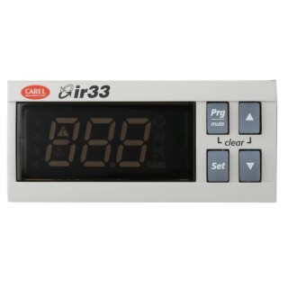 Carel Panel Mount PID Temperature Controller, 2 Input, 2 Output, Analogue, 230V, Auto-tuning IR33