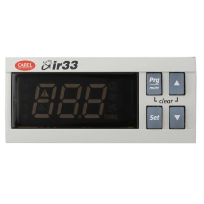 Carel Panel Mount PID Temperature Controller, 2 Input, 2 Output, Analogue, 230V, Auto-tuning IR33