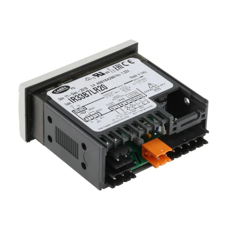 Carel Panel Mount PID Temperature Controller, 2 Input, 2 Output, Analogue, 230V, Auto-tuning IR33