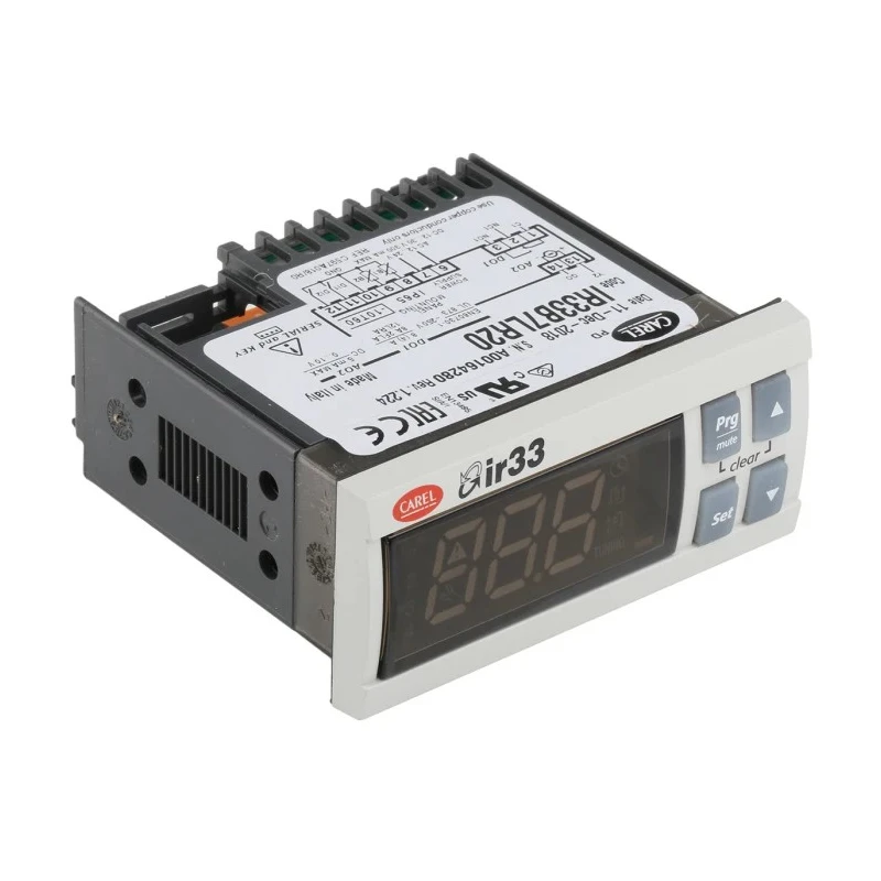 Carel Panel Mount PID Temperature Controller, 2 Input, 2 Output, Analogue, 230V, Auto-tuning IR33