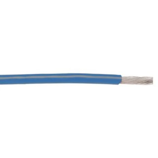 RS PRO 600V PVC Hook Up Wire, Blue, 16 AWG, 26 x 0.25 mm Strands, 30 m Polyvinyl 3077 BL005