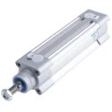Festo Pneumatic Cylinder 40mm Bore, 100mm Stroke, Double Acting, Aluminium Body, DSBC-40-100-PPVA-N3