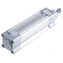 Festo Pneumatic Cylinder 40mm Bore, 100mm Stroke, Double Acting, Aluminium Body, DSBC-40-100-PPVA-N3