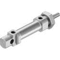 Festo DSNU-20-25-P-A Pneumatic Cylinder, DSNU Series, 20mm Bore, 25mm Stroke, 157mm Length, ATEX, ISO 6432
