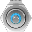 Festo DSNU-20-40-PPS-A Pneumatic Cylinder, Double Acting, 20 mm Bore, 40 mm Stroke, Stainless Steel, ISO 6432