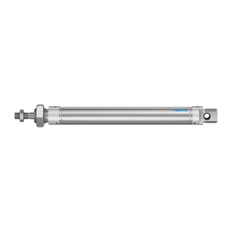 Festo Pneumatic Piston Rod Cylinder 25 mm Bore, 160 mm Stroke, DSNU Series, DSNU-25-160-PPV-A