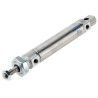 Festo Pneumatic Cylinder DSNU-25-80-PPS-A, Double Acting, Stainless Steel Piston Rod, 221.5mm Length