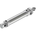Festo Pneumatic Cylinder DSNU-25-80-PPS-A, Double Acting, Stainless Steel Piston Rod, 221.5mm Length
