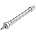 Festo Pneumatic Cylinder, DSNU-16-100-PPS-A, 16 mm Bore, 100 mm Stroke, Double Acting, Air Cushion