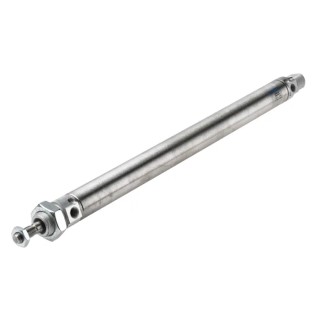Festo Pneumatic Cylinder , Double Acting, 25 mm Bore, 300 mm Stroke, Adjustable Air Cushioning, 10 Bar DSNU-25-300-PPV-A