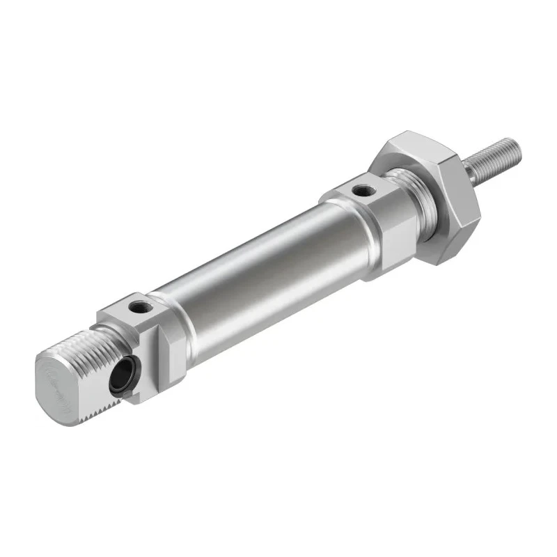 Festo DSNU-16-20-P-A Pneumatic Cylinder, Double Acting, 20mm Stroke, 16mm Bore, Aluminium Body, ISO 6432 Series