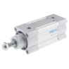 Festo Pneumatic Piston Rod Cylinder, Double Acting, 63 mm Bore, 50 mm Stroke, Aluminium Body DSBC-63-50-PPSA-N3