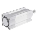 Festo Pneumatic Piston Rod Cylinder, Double Acting, 63 mm Bore, 50 mm Stroke, Aluminium Body DSBC-63-50-PPSA-N3