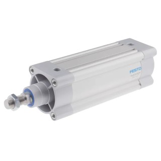 Festo Pneumatic Piston Rod Cylinder Double Acting 80mm Bore, 400mm Stroke DSBC-80-400-PPSA-N3