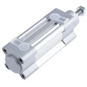 Festo Pneumatic Piston Rod Cylinder Double Acting 32mm Bore 25mm Stroke Aluminium Body DSBC-32-25-PPSA-N3