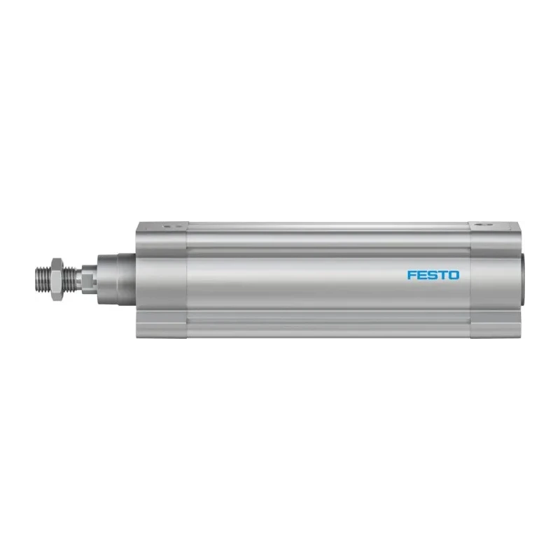 Festo Pneumatic Piston Rod Cylinder Double Acting, Aluminium Body, 80mm Bore, 200mm Stroke, DSBC-80-200-PPSA-N3
