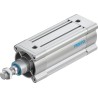 Festo Pneumatic Piston Rod Cylinder, DSBC-80-125-PPSA-N3, 80mm Bore, 125mm Stroke, Double Acting, 12 Bar, Aluminium Body