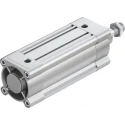 Festo Pneumatic Piston Rod Cylinder, DSBC-80-125-PPSA-N3, 80mm Bore, 125mm Stroke, Double Acting, 12 Bar, Aluminium Body