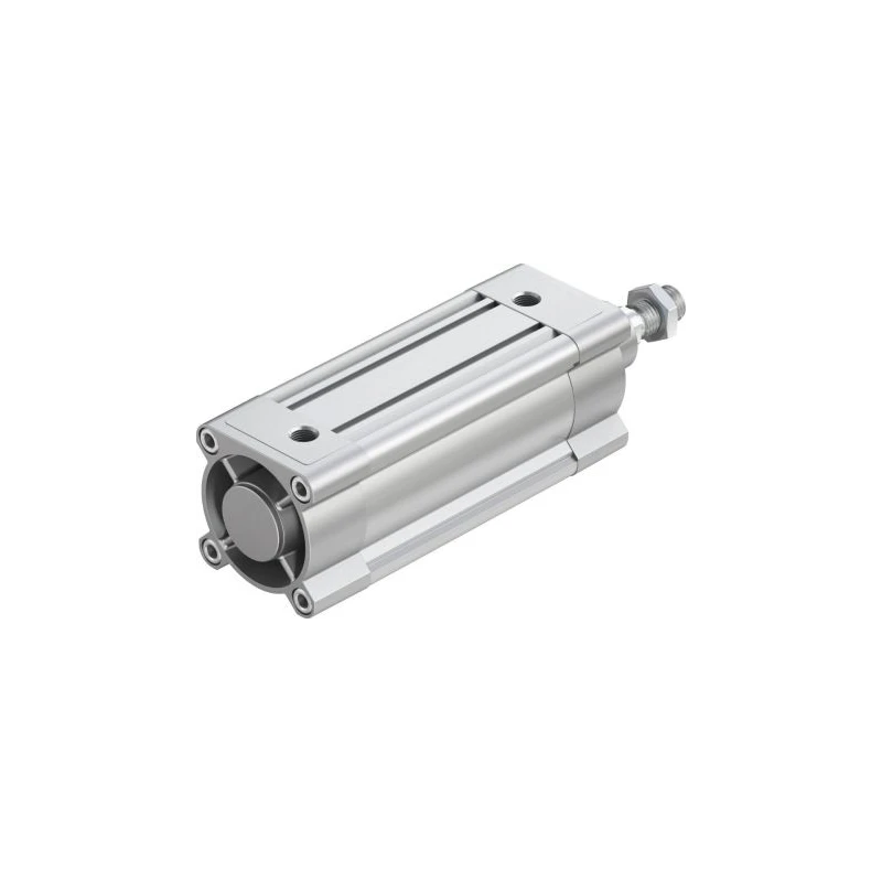 Festo Pneumatic Piston Rod Cylinder, DSBC-80-125-PPSA-N3, 80mm Bore, 125mm Stroke, Double Acting, 12 Bar, Aluminium Body