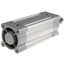 Festo Pneumatic Piston Rod Cylinder, DSBC-80-125-PPSA-N3, 80mm Bore, 125mm Stroke, Double Acting, 12 Bar, Aluminium Body