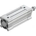 Festo Pneumatic Piston Rod Cylinder, DSBC-80-125-PPSA-N3, 80mm Bore, 125mm Stroke, Double Acting, 12 Bar, Aluminium Body