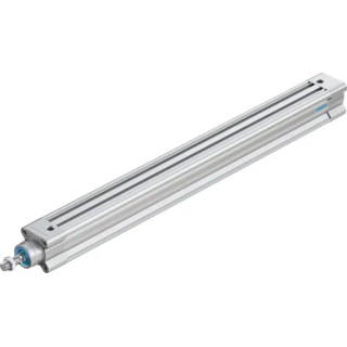 Festo Pneumatic Piston Rod Cylinder DSBC-32-400-PPSA-N3, 32mm Bore, 400mm Stroke, Double Acting, 12 bar Aluminium